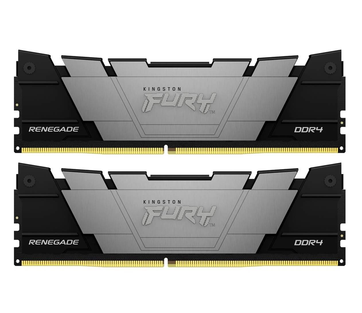 Оперативная память 32Gb Kingston FURY Renegade Black KF436C16RB12K2/32, DDR IV, PC-28800, 3600MHz, kit 2x16Gb