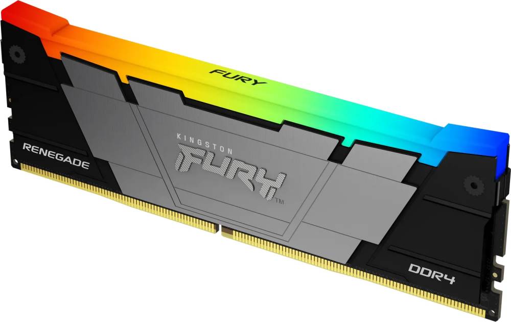 Оперативная память 8Gb Kingston FURY Renegade RGB KF436C16RB2A/8, DDR IV, PC-28800, 3600MHz