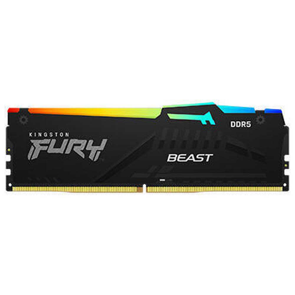 Оперативная память 8Gb Kingston FURY Beast Black RGB KF560C36BBEA-8, DDR V, PC-48000, 6000MHz