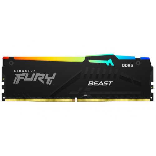 Оперативная память 16Gb Kingston FURY Renegade RGB KF564C32BBA-16, DDR V, PC-51200, 6400MHz