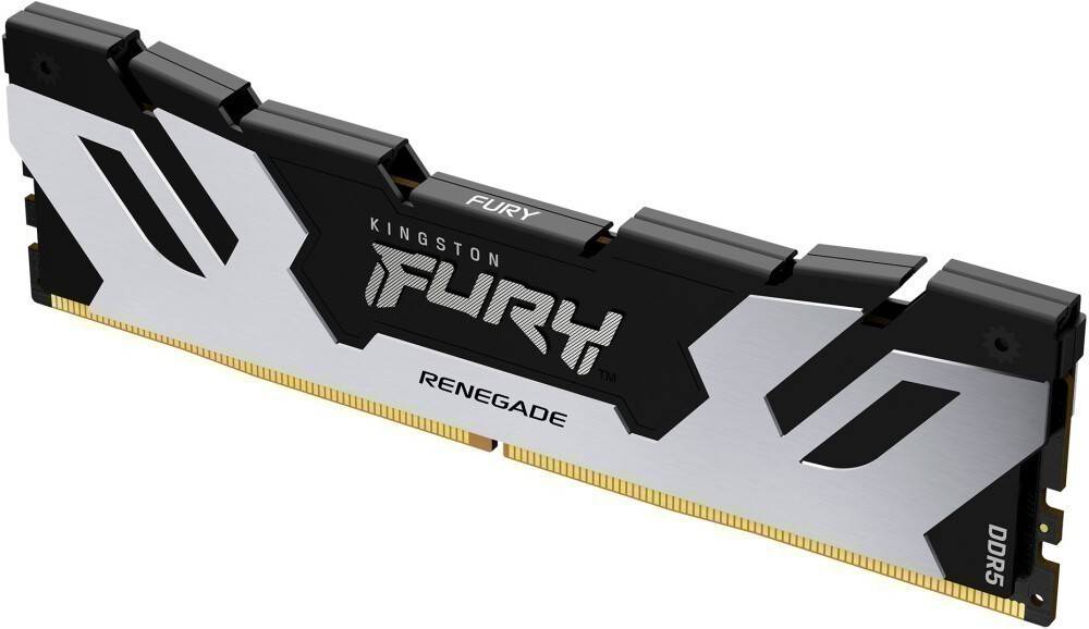 Оперативная память 16Gb Kingston FURY Renegade Silver KF576C38RS-16, DDR V, PC-60800, 7600MHz