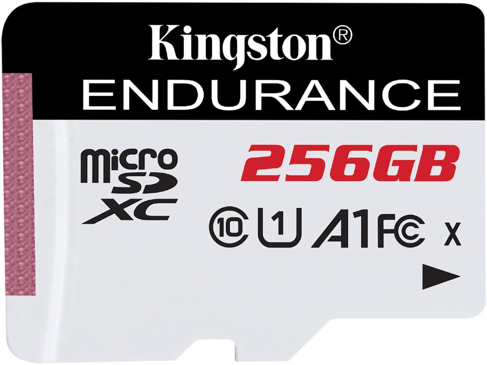 Карта памяти 256Gb Kingston High Endurance SDCE/256GB, SD Micro, SDXC Class10, UHS-I U1