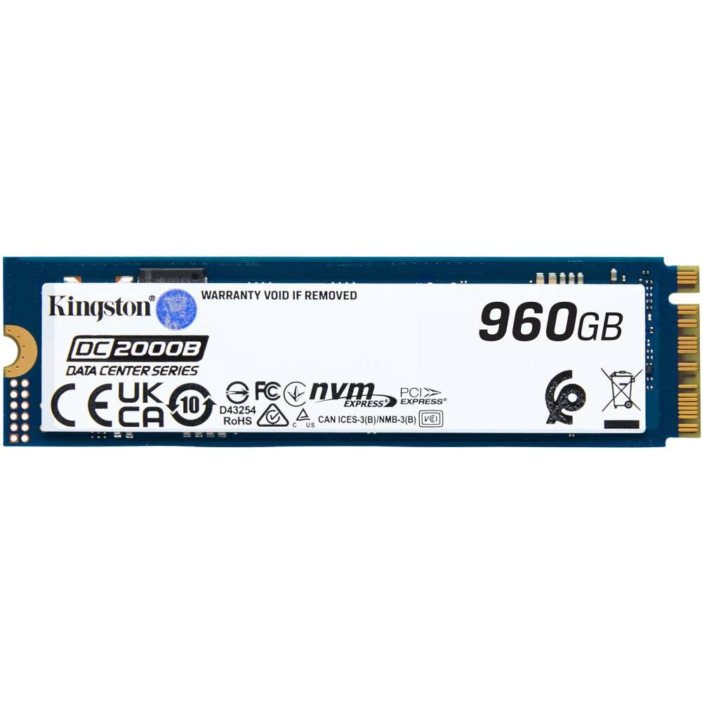 960Gb SSD Kingston DC2000B SEDC2000BM8/960G, (7000/1300), NVMe M.2