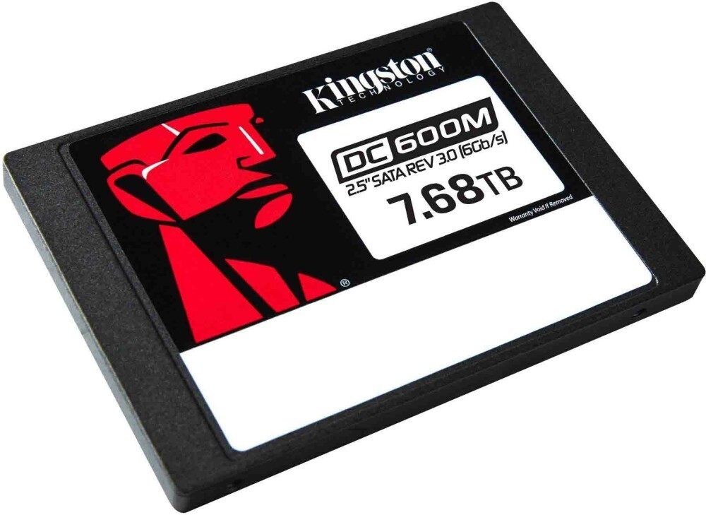 7.68Tb SSD Kingston DC600M SEDC600M/7680G, 2.5", (560/530), SATA III