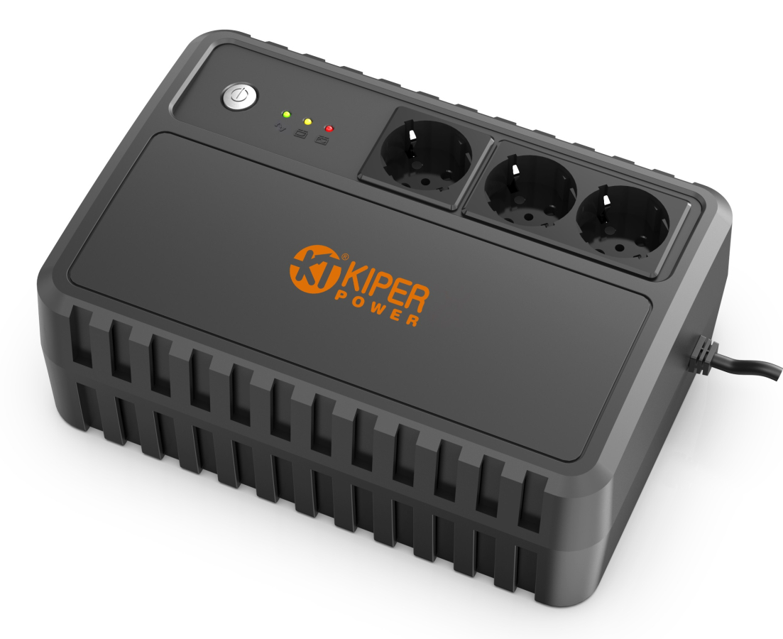 ИБП Kiper Power Nano 650, 650VA (3xSchuko)