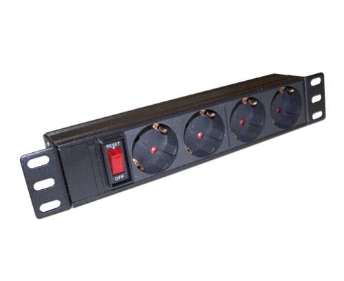 Блок распределения питания Lanmaster TWT-PDU10-10A4P
