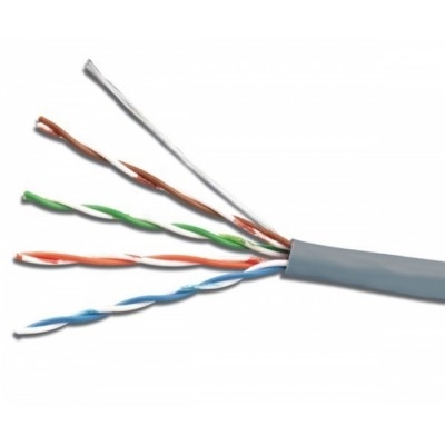 UTP кабель бухта 305м cat.6 Lanmaster TWT-6UTP-GY, серый