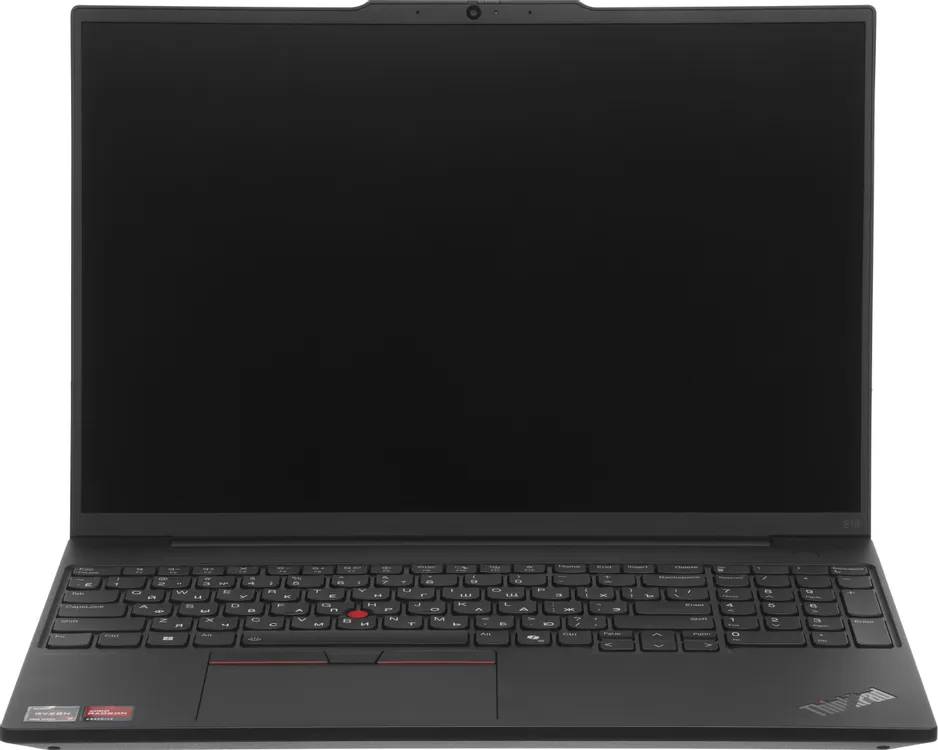 Ноутбук Lenovo ThinkPad E16 G2 21M5S09E00_32G, 16" IPS, Ryzen 7 7735U/ 32Gb/ 512SSD/ Black