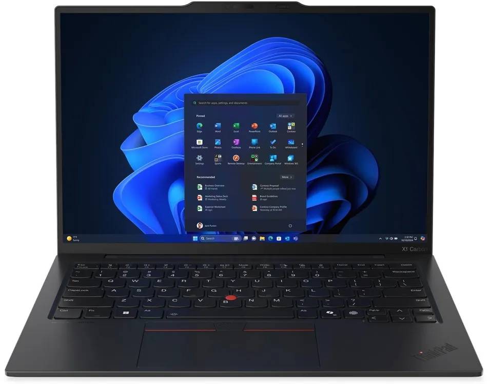 Ноутбук Lenovo ThinkPad X1 Carbon G13 Aura (21NTS41J00), 14" IPS, Core Ultra 7 258V/ 32Gb/ 1TbSSD/ W11/ Black