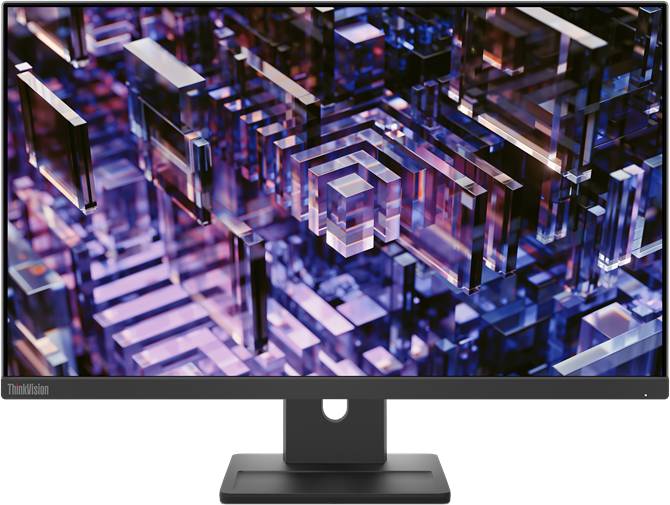 Монитор 23.8" Lenovo ThinkVision E24q-30 (63ECGAT2UK), 2560x1440, IPS, 100Hz, Speakers (HDMI, DP)