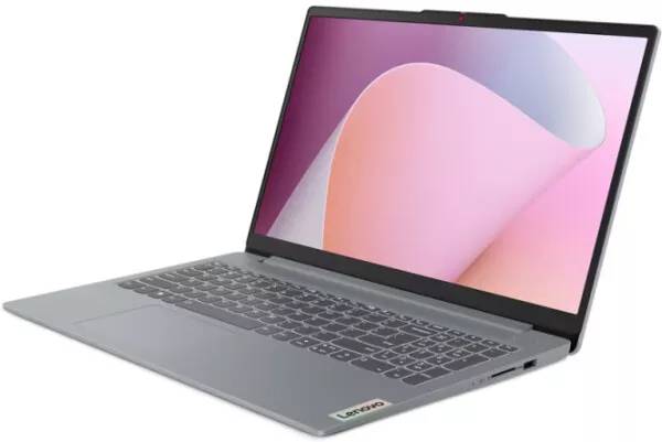 Ноутбук Lenovo IdeaPad Slim 3 15AMN8 (82XQ006PRK), 15.6" IPS, Ryzen 5 7520U/ 8Gb/ 256SSD/ Grey