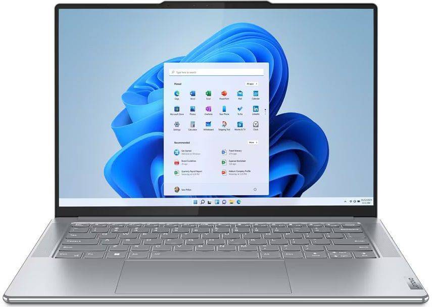 Lenovo Yoga Slim7 14APU8 (83AA000KRK), 14.5" OLED, Ryzen 7 7840S/ 16Gb/ 512SSD/ W11/ Grey