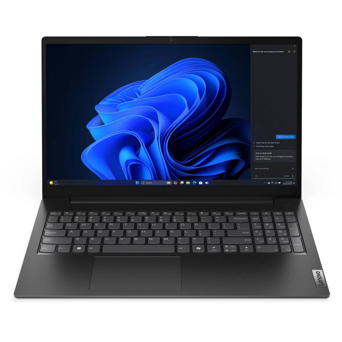 Ноутбук Lenovo V15 G5 IRL Business Black (83HF00GLRI), 15.6" IPS, Core i5 13420H/ 16Gb/ 512SSD/ Black
