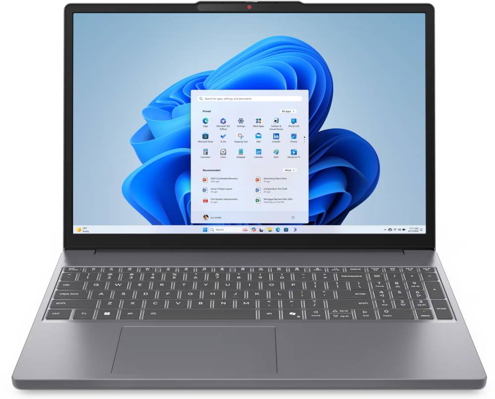 Ноутбук Lenovo IdeaPad Slim 3 15IRH10 (83K100CQRM), 15.3" IPS, Core i5 13420H/ 16Gb/ 1TbSSD/ Grey