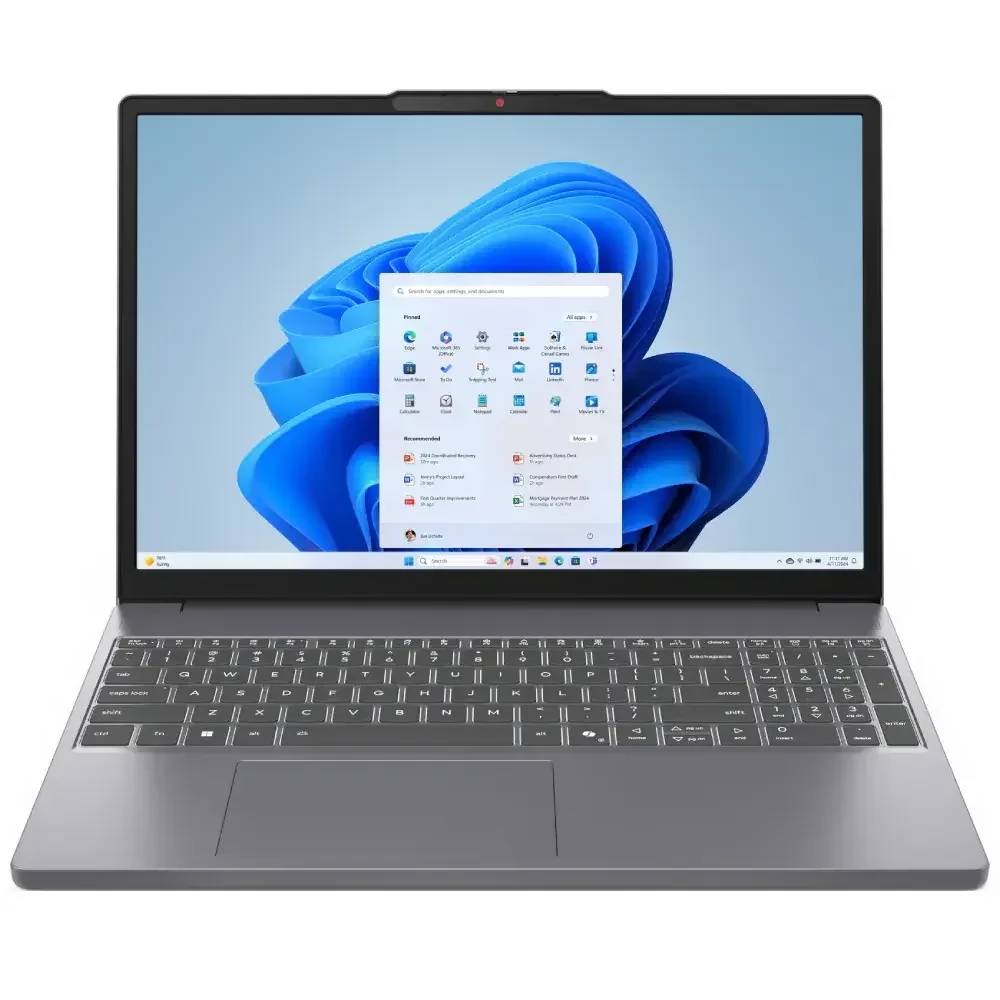 Ноутбук Lenovo IdeaPad Slim 3 16IRH10R (83K50006RK), 16" IPS, Core 5 210H/ 16Gb/ 1TbSSD/ Grey