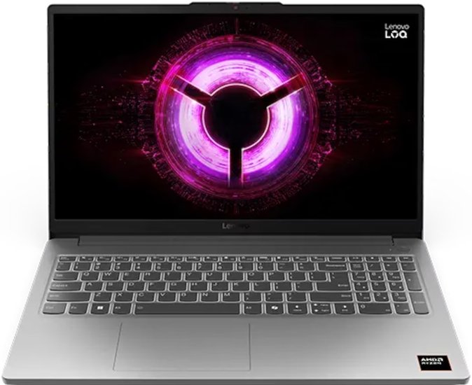 Ноутбук Lenovo LOQ Essential 15ARP10 (83S000BNRK), 15.6", Ryzen 5 150/ 16Gb/ 512SSD/ RTX 3050 6Gb/ Grey