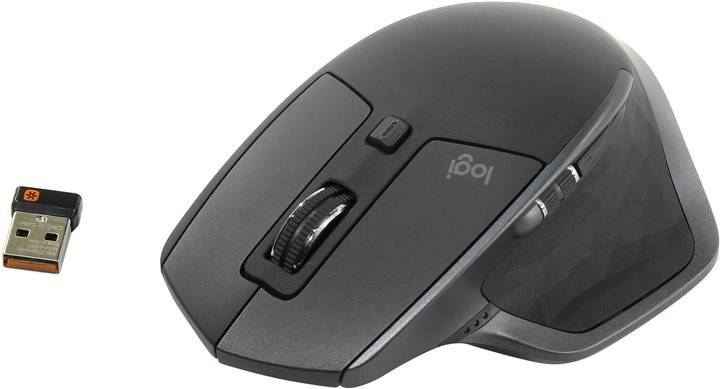 Мышь Logitech MX Master 2S, черный (910-007223)