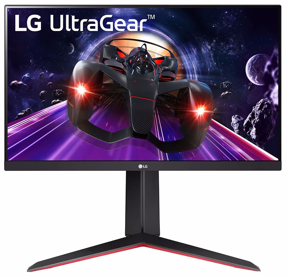 Монитор 23.8" LG 24GN65R-B, 1920x1080, IPS, 144Hz (HDMI, DP)