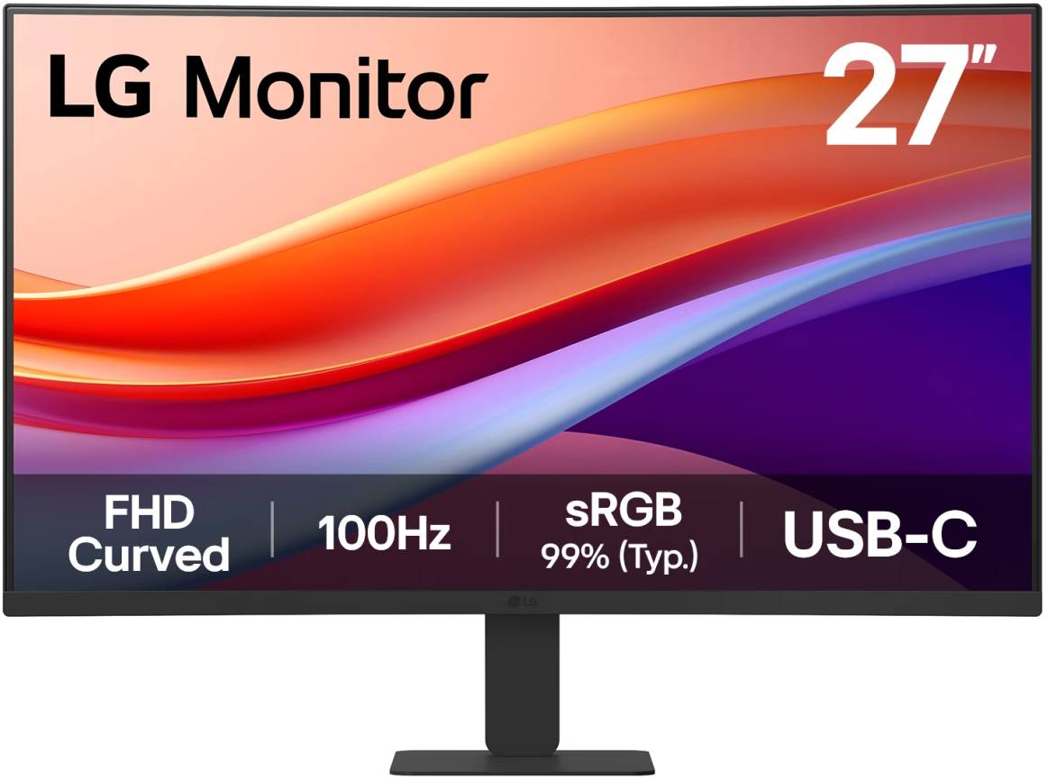 Монитор 27" LG 27U421A-B, 1920x1080, VA, 100Hz (HDMI, USB Type-C)
