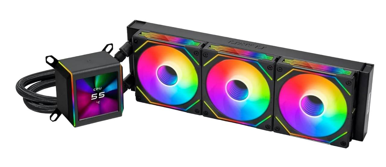 Жидкостное охлаждение Lian Li Galahad II SL-Infinity 360 Black G89.GA2ALCD36INB.00 (LGA1700 Ready)