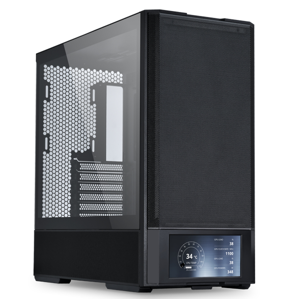 Корпус Lian Li Lancool 207 Digital Black G99.LAN207DX.R0, без БП, ATX