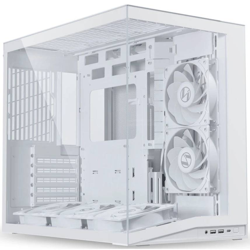 Корпус Lian Li O11 Dynamic Mini V2 Flow White G99.O11DMIV2FW.R0, без БП, ATX