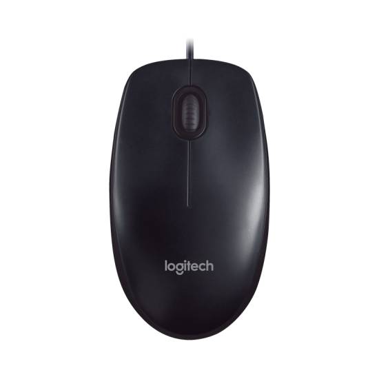 Мышь Logitech M90, черный, 910-001795