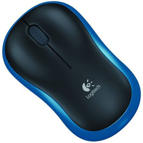 Мышь Logitech Wireless M185, USB, синий, 910-002632