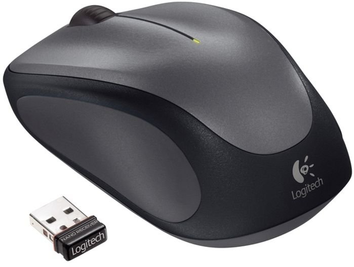 Мышь Logitech Wireless M235, USB, серый 910-002692