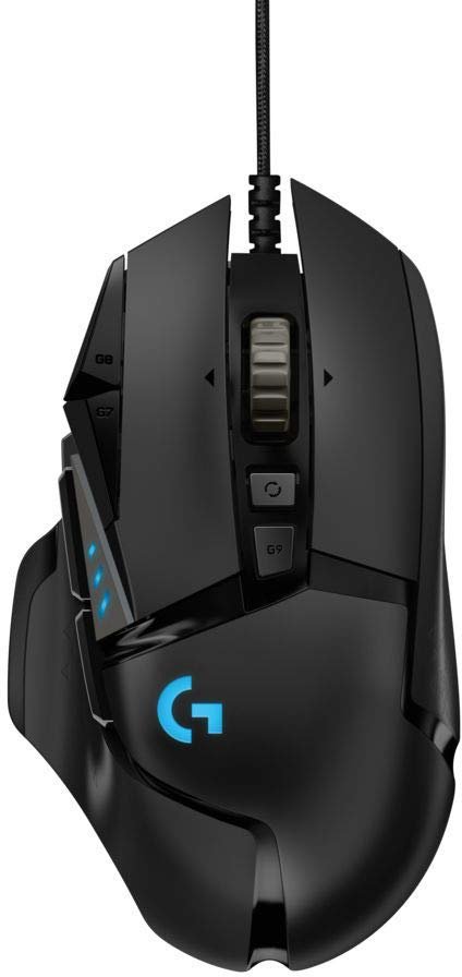Мышь Logitech G502 Hero черный 910-005474