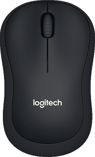 Мышь Logitech B220, USB, черный, 910-005553