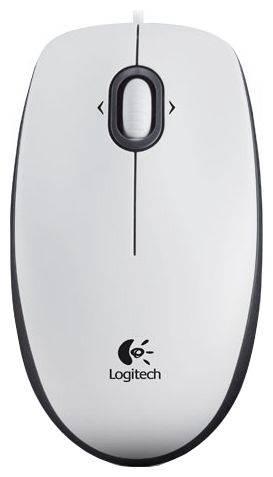 Мышь Logitech M100, USB, белый 910-006764