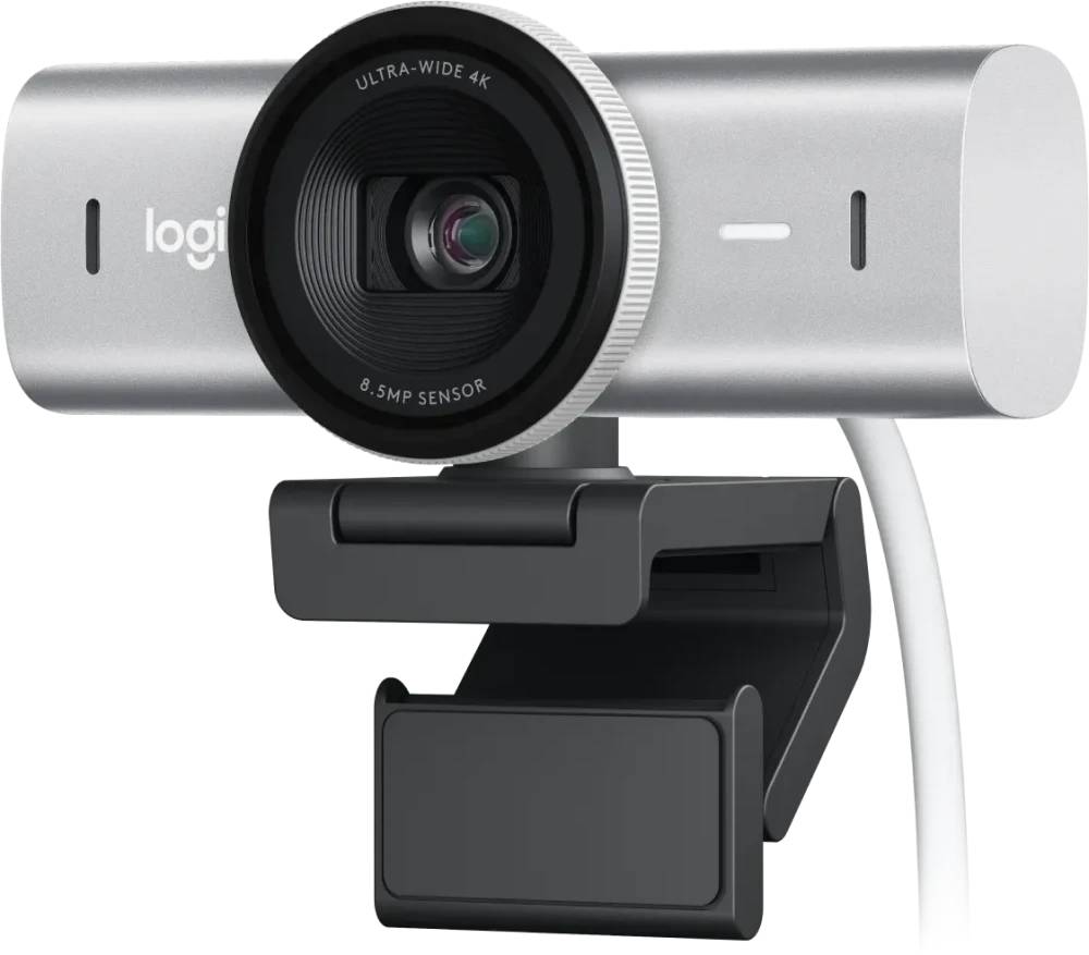 WEB камера Logitech BRIO MX 4К, серебристый, 960-001554