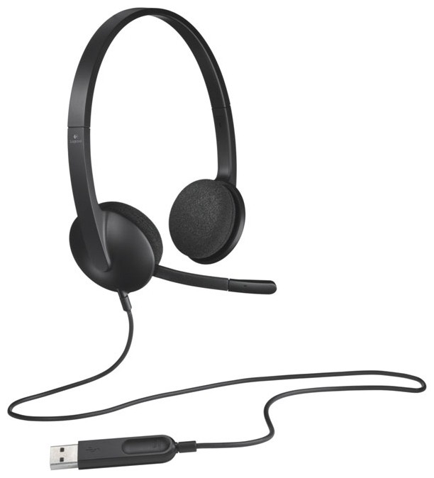 Гарнитура Logitech H340, USB, 981-000509