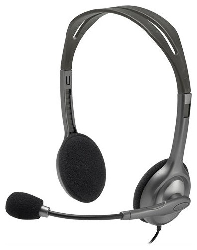 Гарнитура Logitech H111, 1.8м, 981-000588