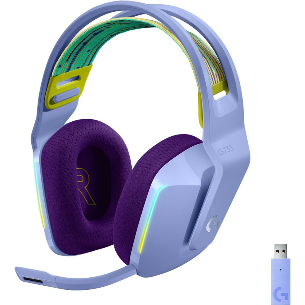 Гарнитура Logitech G733 Lightspeed Wireless Lilac (981-000890/892)