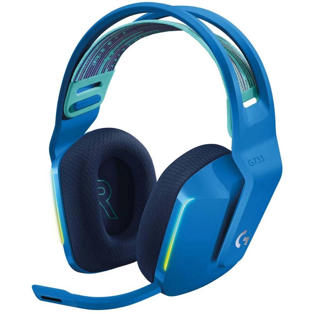 Гарнитура Logitech G733 Lightspeed Wireless, синий (981-000945)