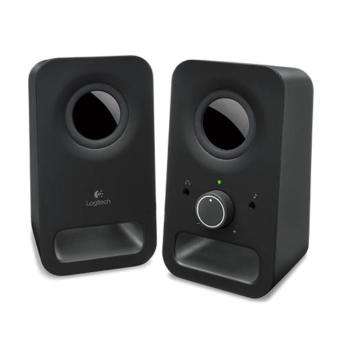 Акустика Logitech Z-150, пластик, 2x3Вт, черный, 980-000814