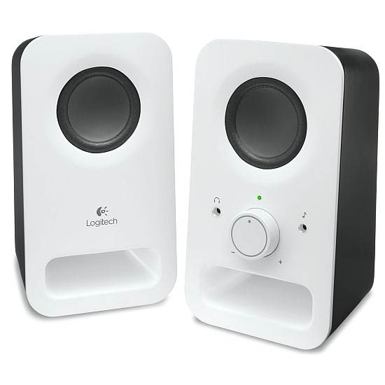 Акустика Logitech Z-150, пластик, 2x3Вт, белый, 980-000815