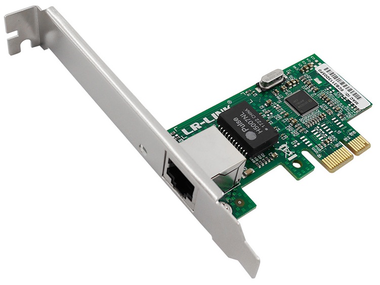 Сетевая карта Lr-Link LREC9202CT, 1xLAN 1Gbps, PCI-Ex1