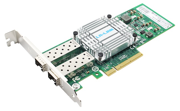 Сетевая карта Lr-Link LREC9802BF-2SFP+, 2xSFP+ 10Gbps, PCI-Ex8
