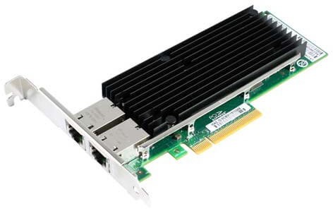 Сетевая карта Lr-Link LREC9802BT, 2xLAN 10Gbps, PCI-Ex8