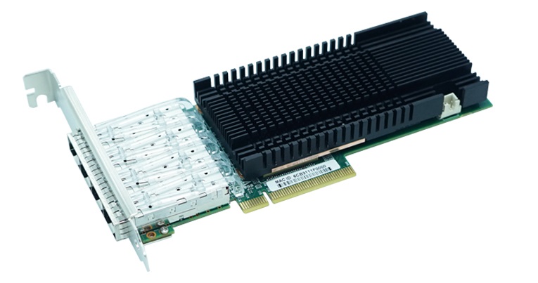 Сетевая карта Lr-Link LRES1024PF-4SFP+, 4xSFP+ 10Gbps, PCI-Ex8