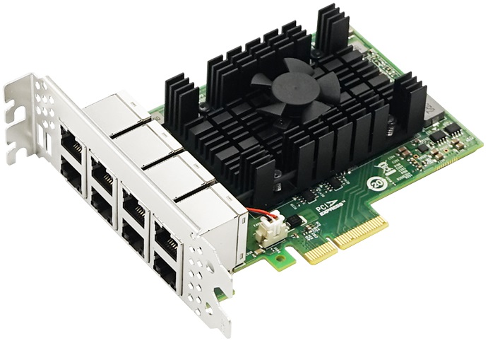 Сетевая карта Lr-Link LRES2008PT, 8xLAN 1Gbps, PCI-Ex4