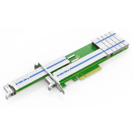 Адаптер PCIe3.0 x8 - 2xM.2 Lr-Link LRSV9310-2ER