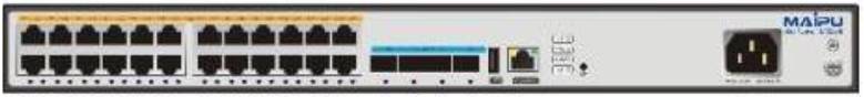 Коммутатор Maipu S3230-28TXF-AC, 24xLAN 1Gbps, 4xSFP+