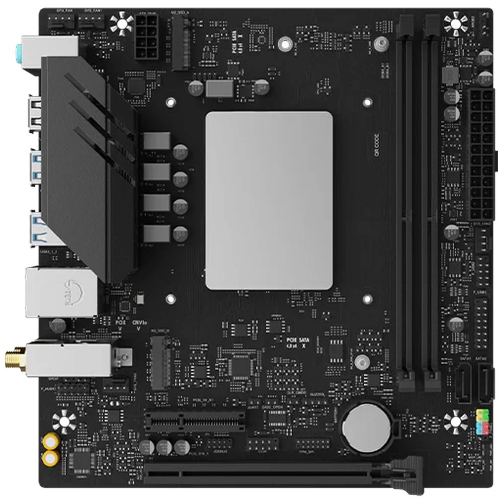 Комплект для ПК Maxsun MoDT 230H D4 WIFI, Core 7 230H, 2xDDR IV, mATX