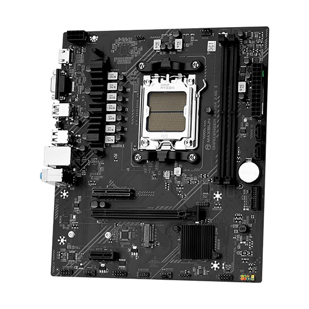 Материнская плата Maxsun MS-Challenger A620A 2.5G, AM5, (VGA, HDMI), 2xDDR V, mATX