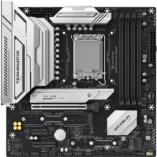 Материнская плата Maxsun Terminator B860M, LGA1851, (HDMI, DP), 4xDDR V, mATX