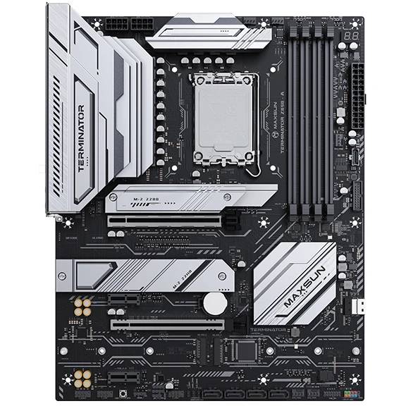 Материнская плата Maxsun Terminator Z890-A, LGA1851, (DP, HDMI), 4xDDR V, ATX